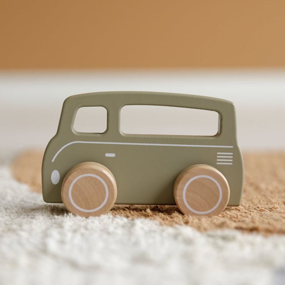 Little Dutch Wooden Van - Olive