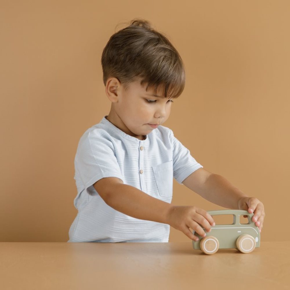 Little Dutch Wooden Van - Olive