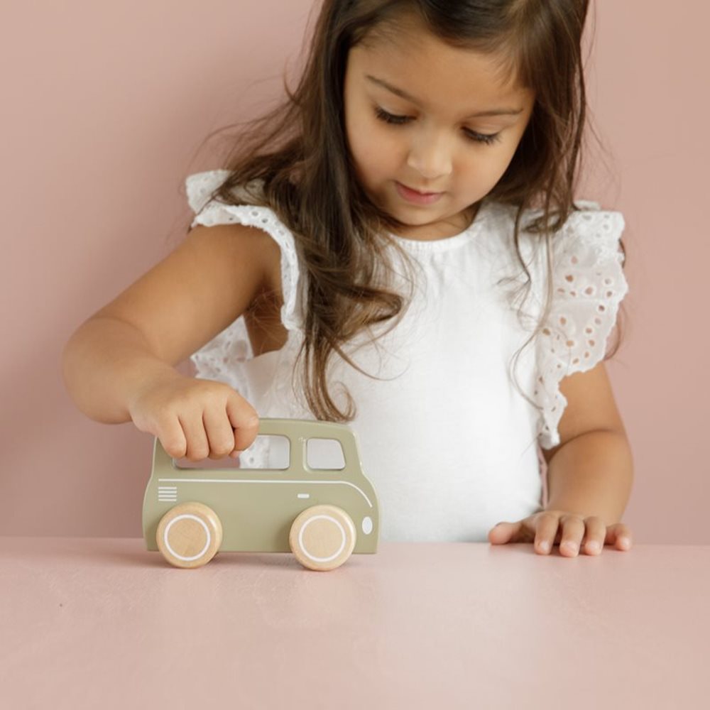 Little Dutch Wooden Van - Olive