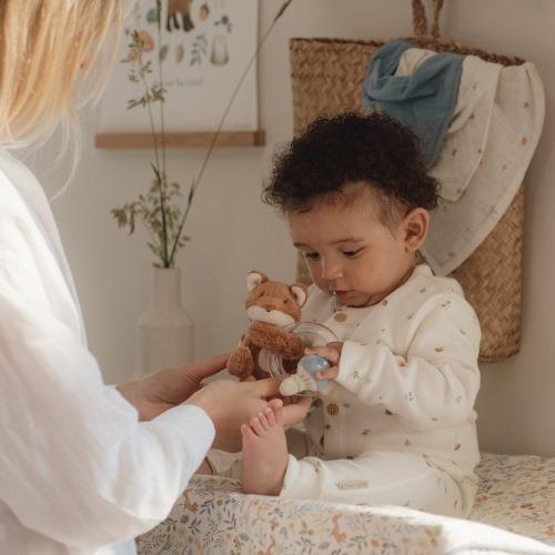 Little Dutch Soft Ring Rattle - Forest Friends