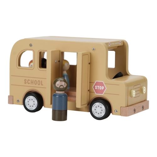 Little Dutch Wooden School Bus with Figures