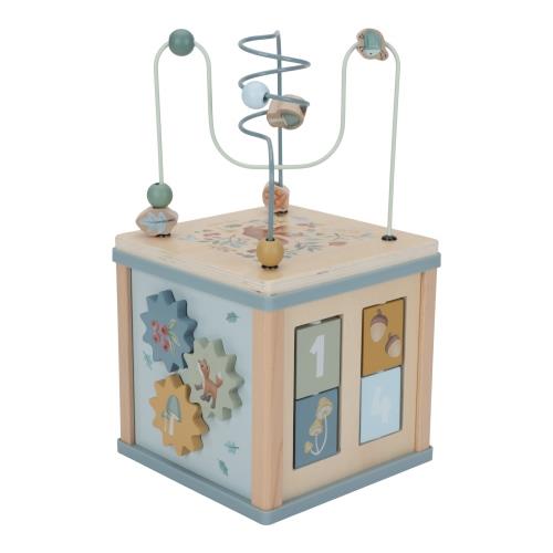 Little Dutch Wooden Activity Cube - Forest Friends