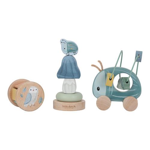 Little Dutch Wooden Gift Set Forest Friends