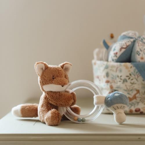 Little Dutch Soft Ring Rattle - Forest Friends