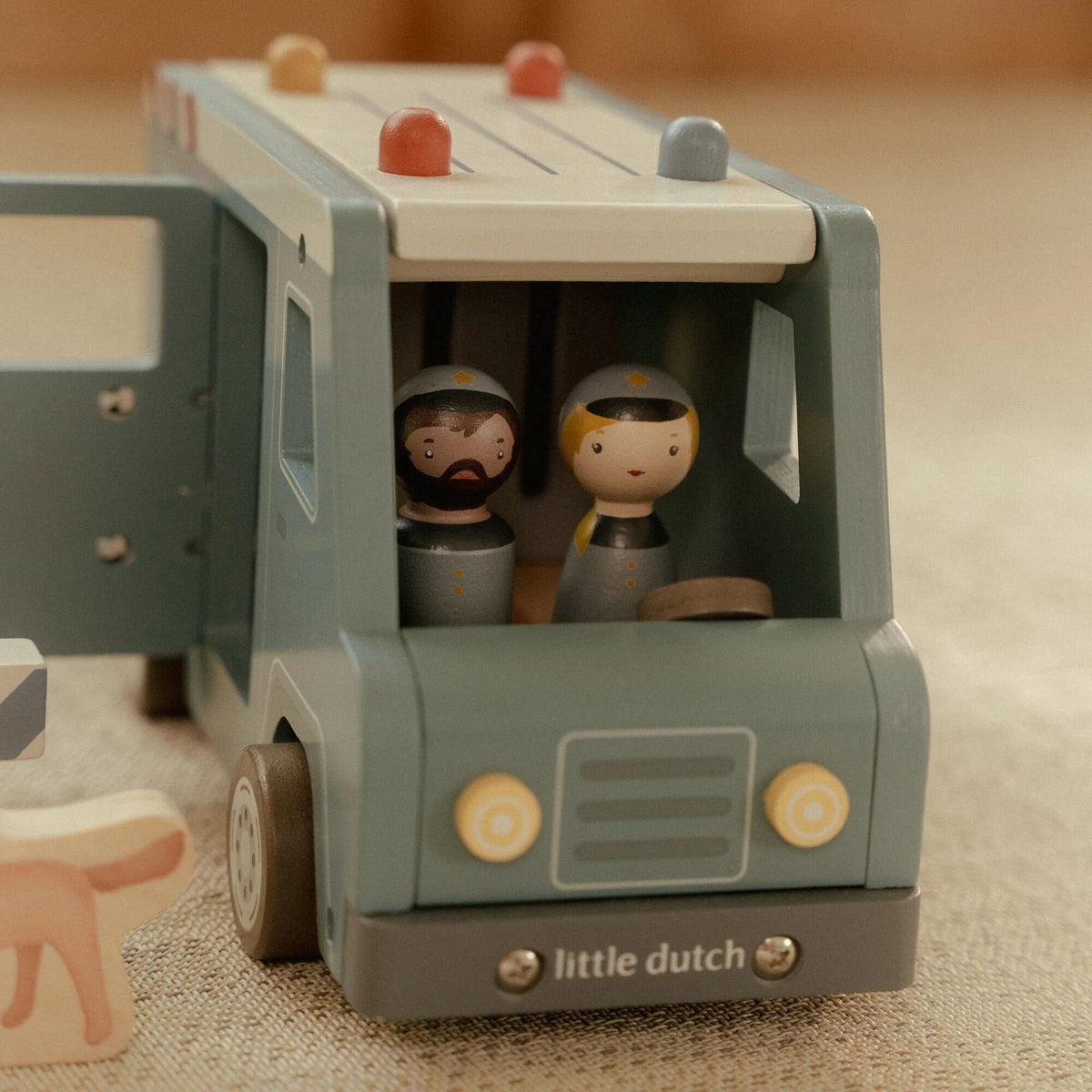 Little Dutch Wooden Police Bus