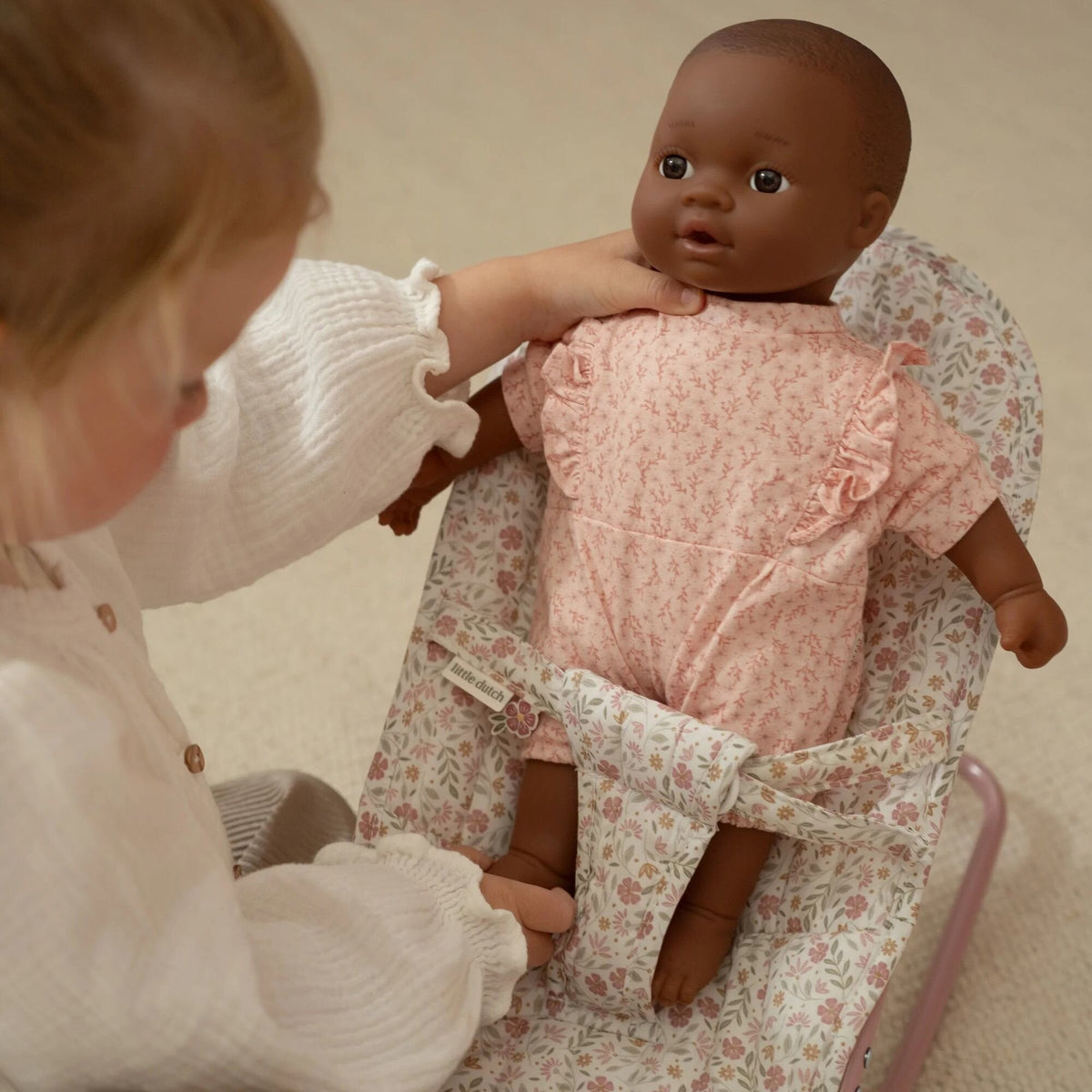 Little Dutch Doll Bouncer - Soft Flowers
