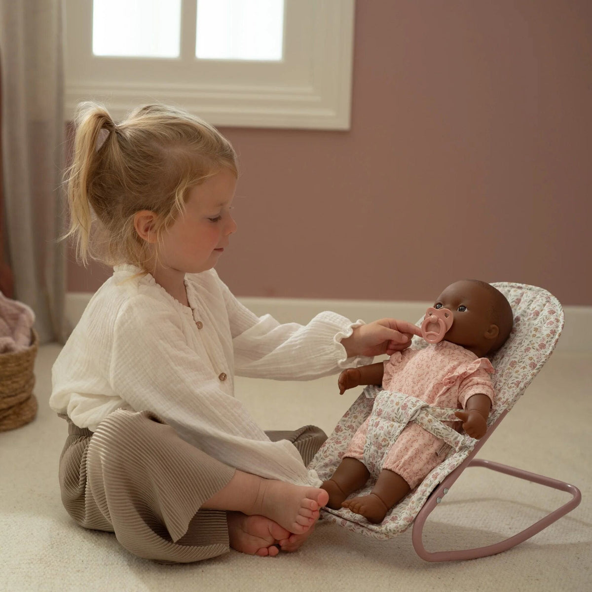 Little Dutch Doll Bouncer - Soft Flowers