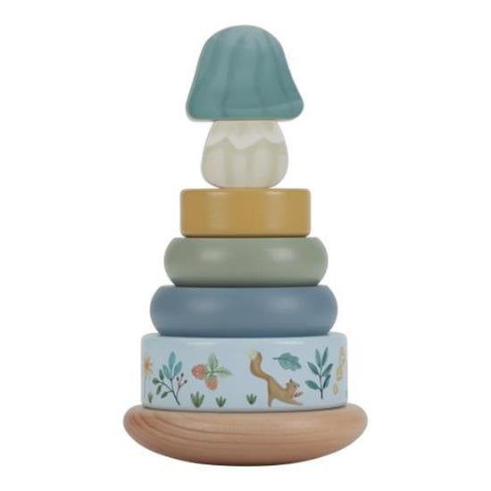 Little Dutch Wooden Rocking Ring Stacker Forest Friends