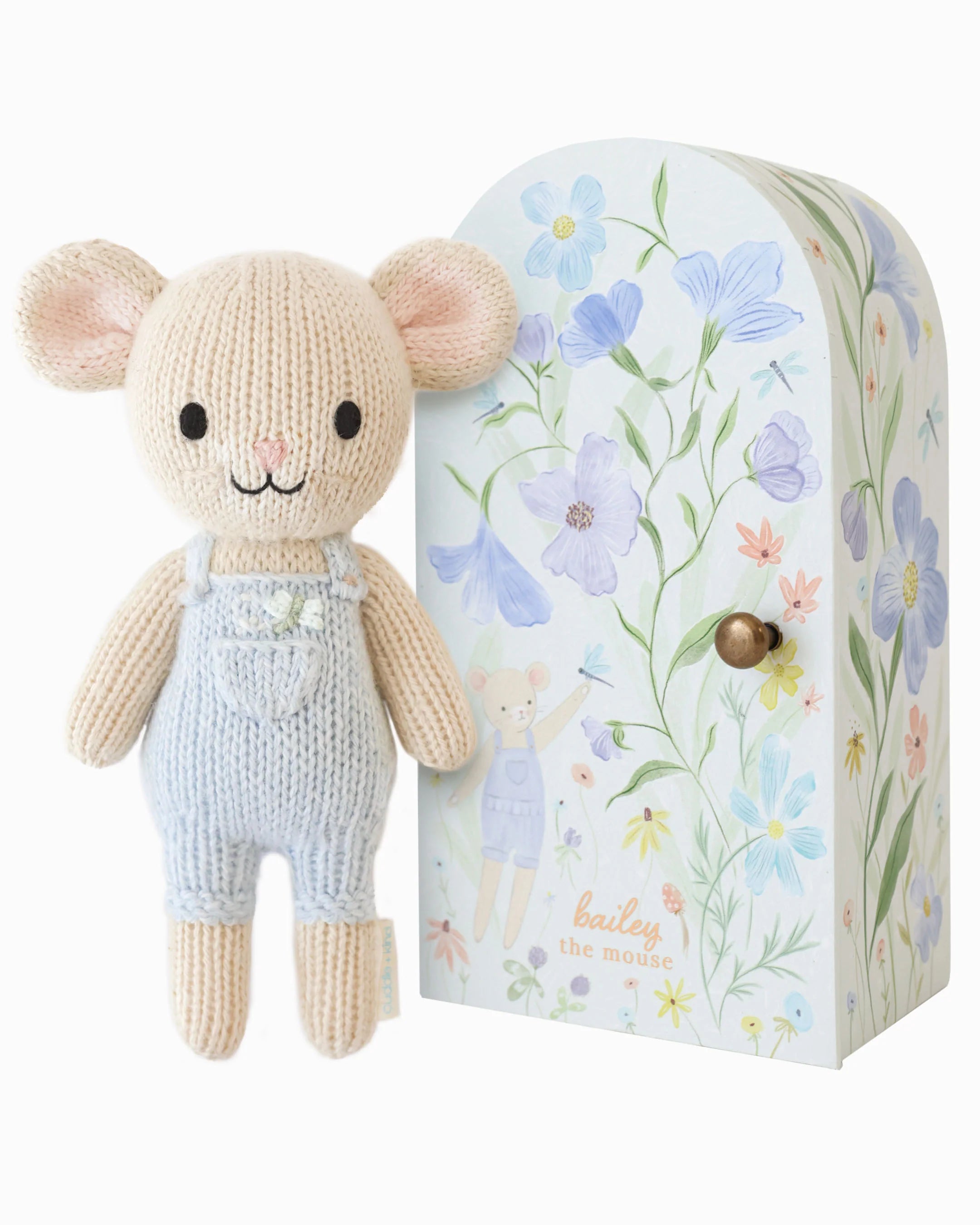 Tiny Bailey the Mouse - Cuddle + Kind - Bubbadue