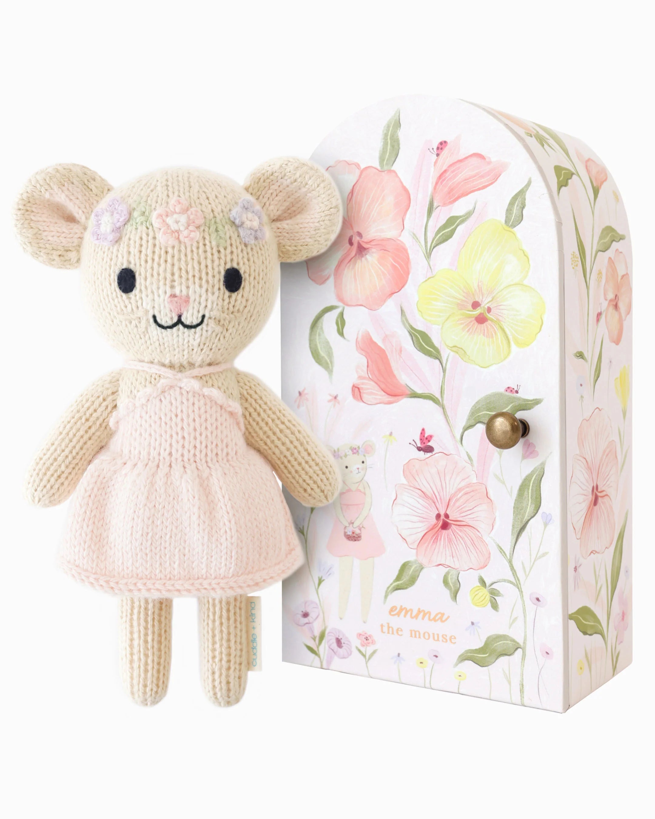 Tiny Emma the Mouse - Cuddle + Kind - Bubbadue