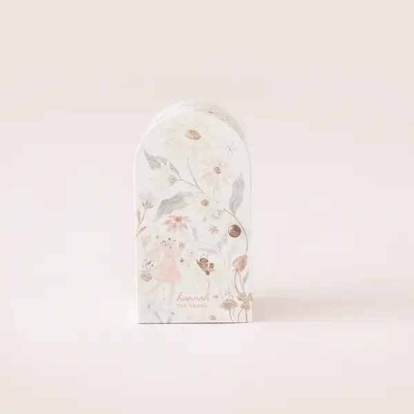 Tiny Hannah the Bunny (Blush) - Cuddle + Kind - Bubbadue