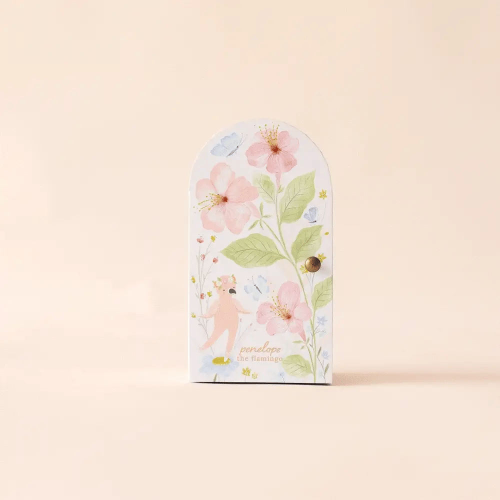 Tiny Penelope the Flamingo - Cuddle + Kind - Bubbadue