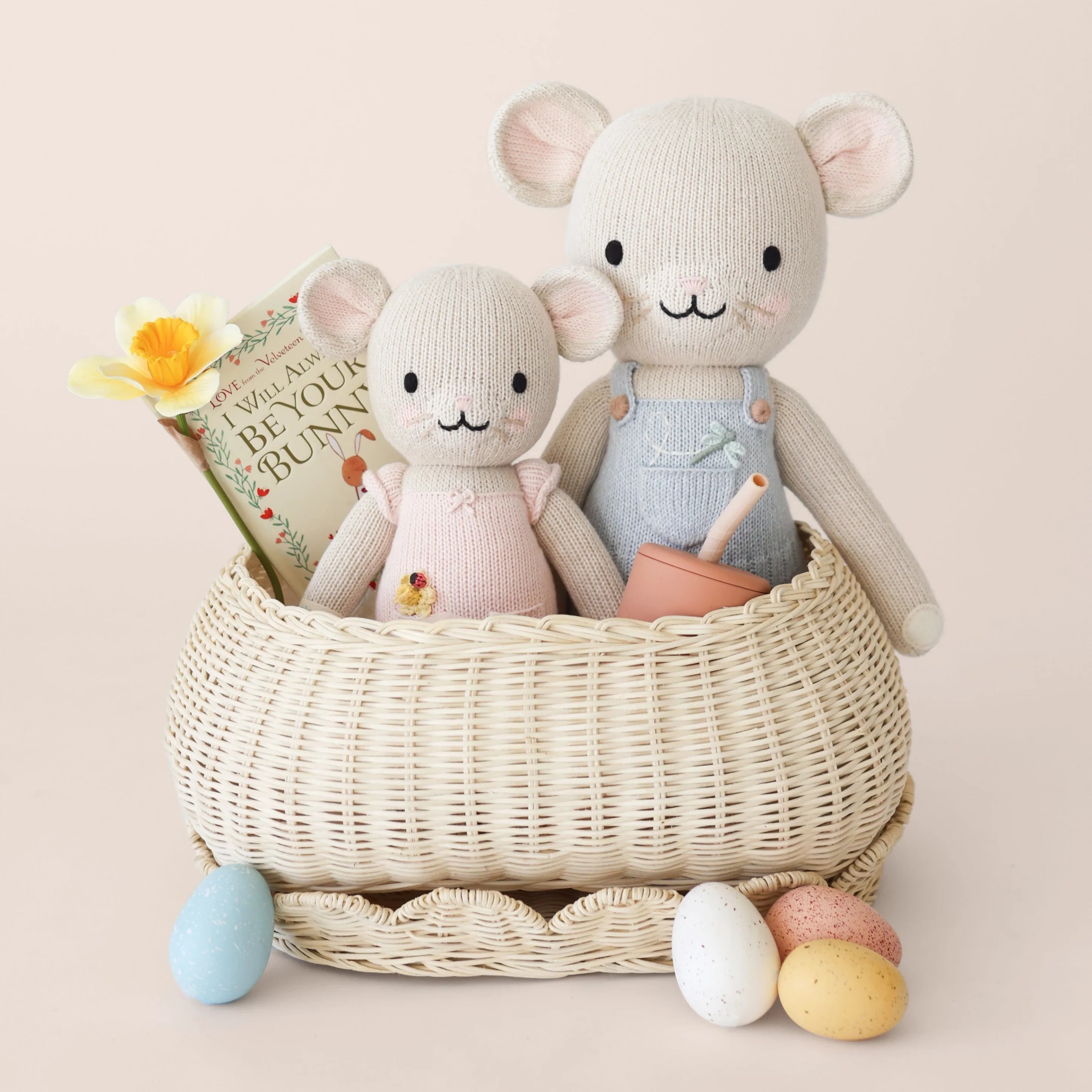 Beatrice the Mouse (Blush) - Cuddle + Kind - Bubbadue