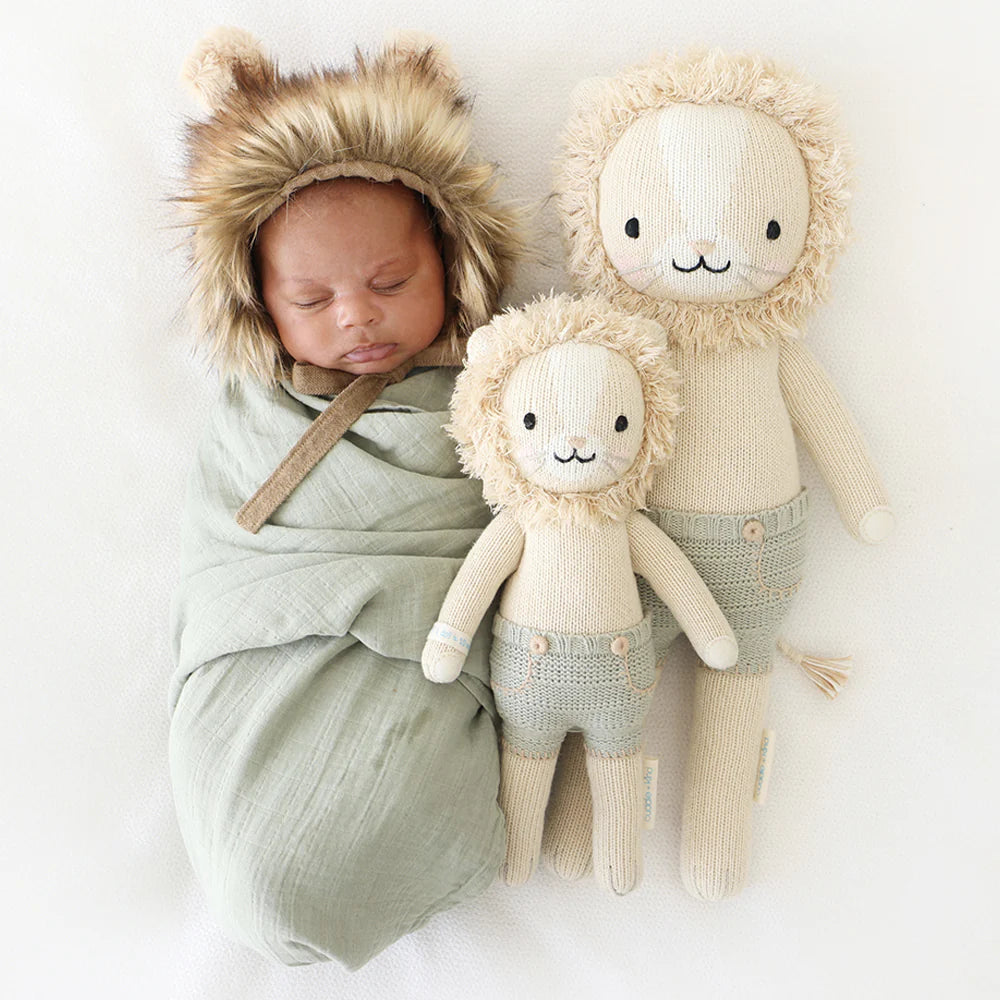 Sawyer the Lion - Cuddle + Kind - Bubbadue