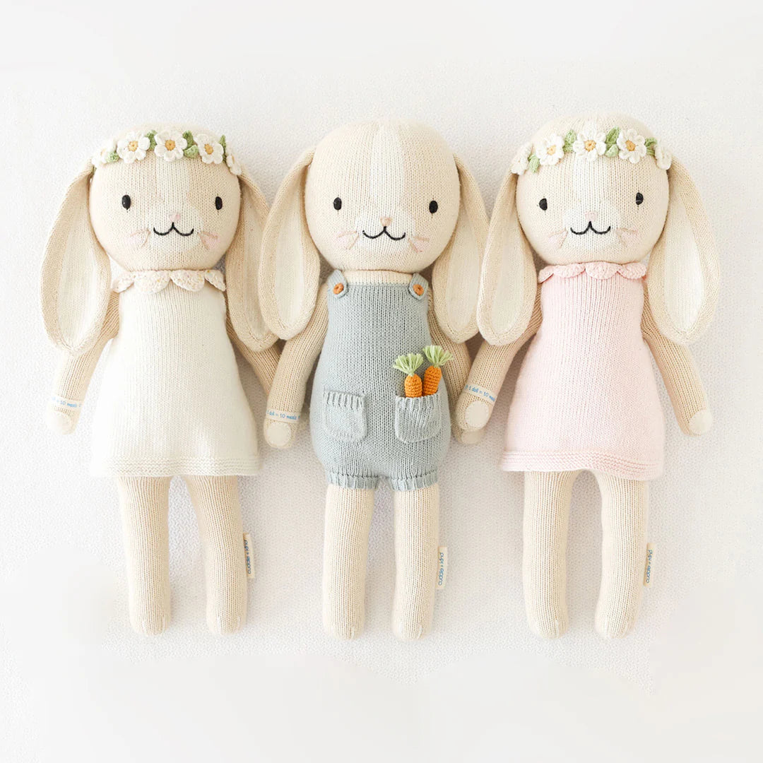 Hannah the Bunny (Peony Pink) - Cuddle + Kind - Bubbadue