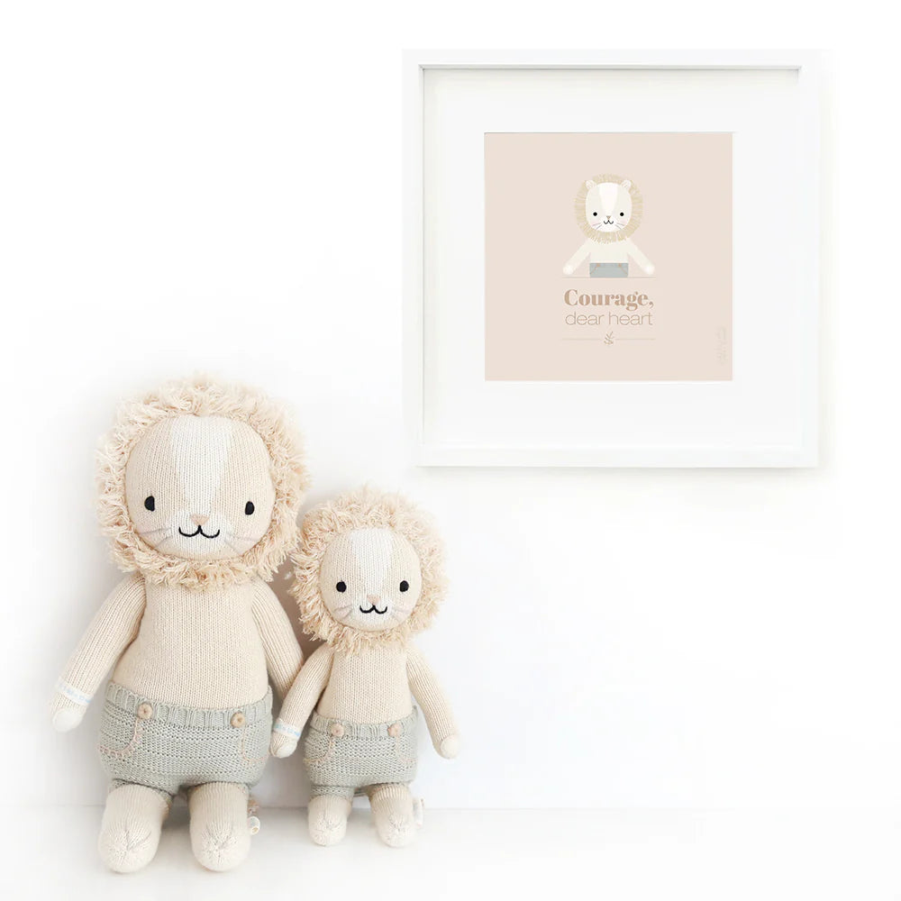 Sawyer the Lion - Cuddle + Kind - Bubbadue