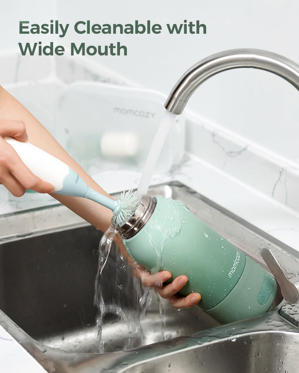 Momcozy portable warmer leak proof lid