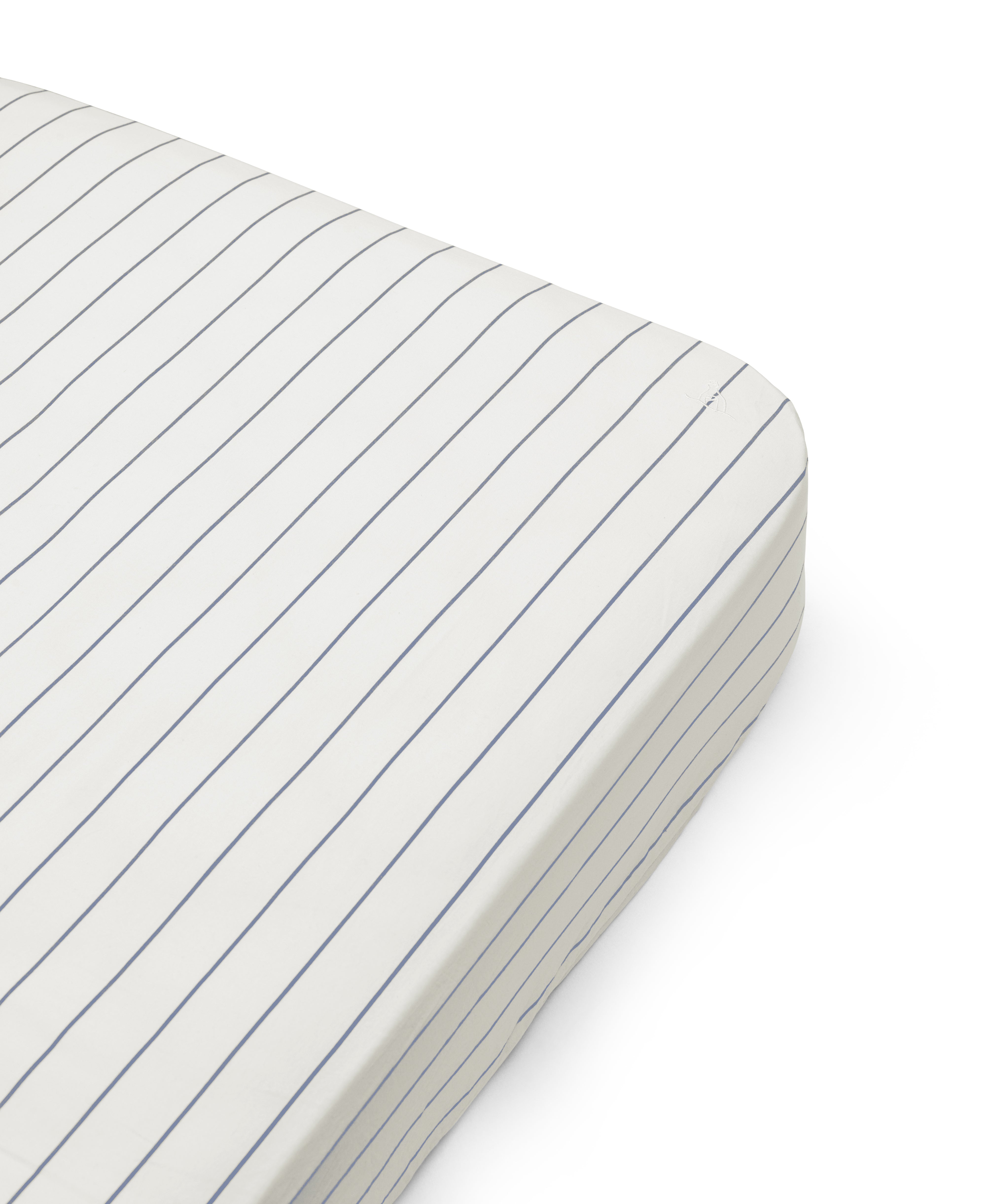 Hali Fitted Sheet, Sail Stripes - Bubbadue