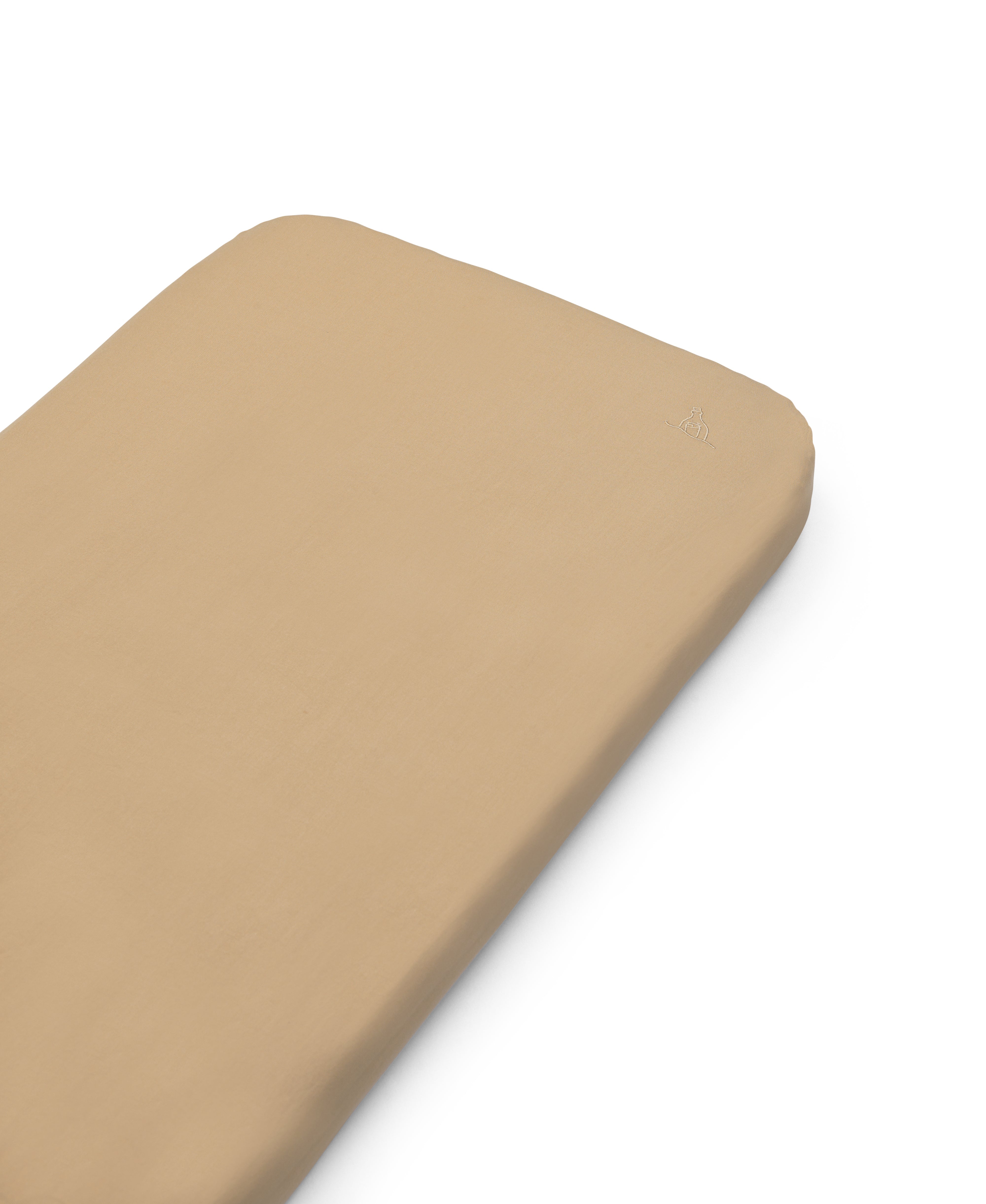 Clove Fitted Sheet, Sandy Feet - Bubbadue