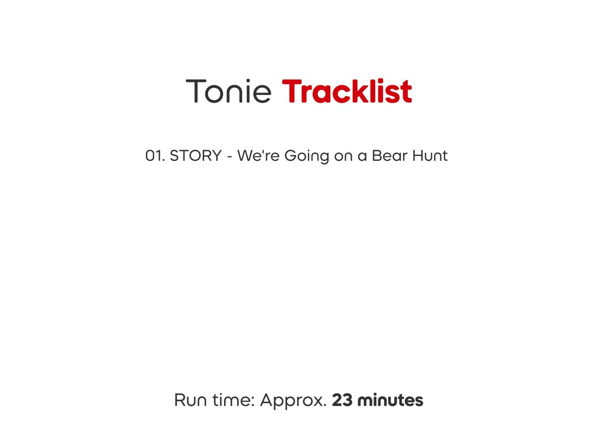We're Going on a Bear Hunt Tonie