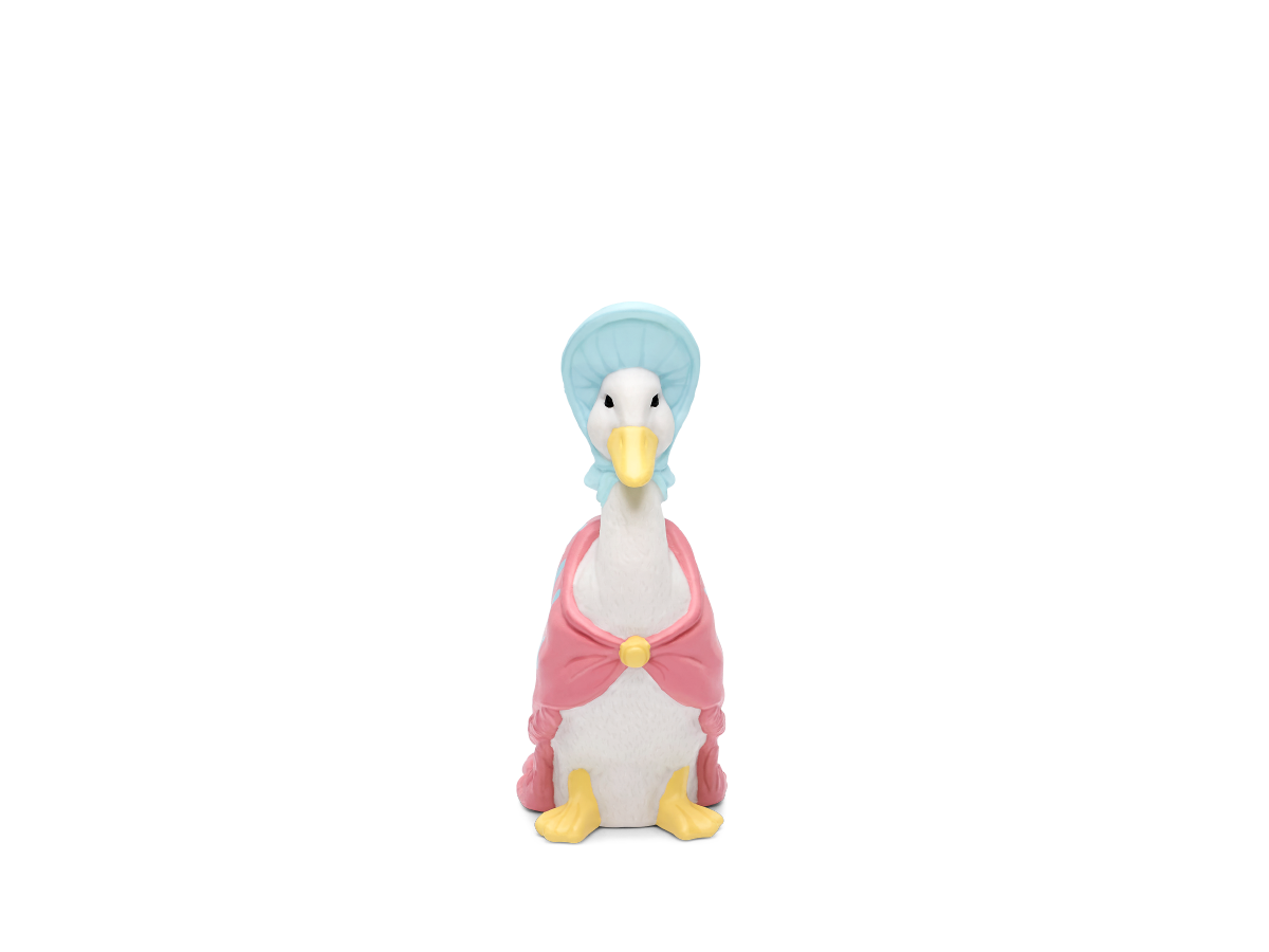 Jemima Puddle-Duck Tonie on a Toniebox