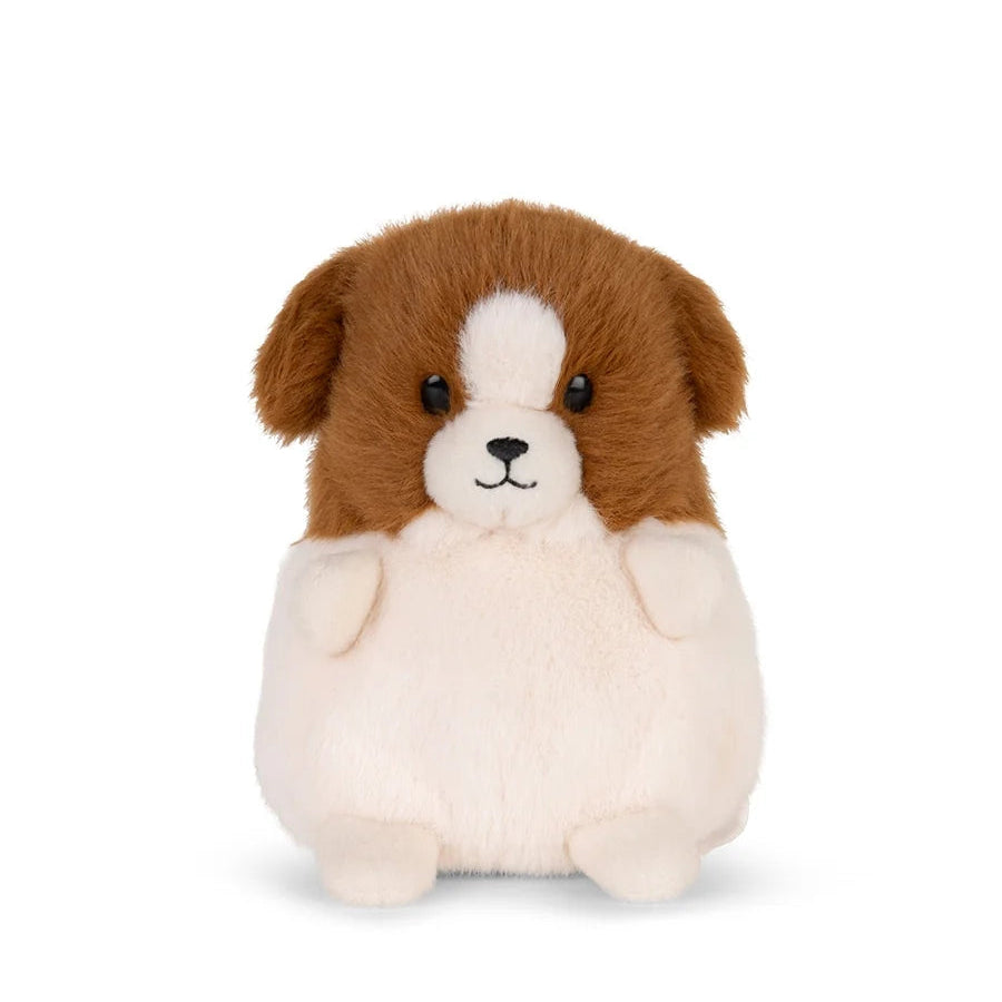 Beige Joe the Cocker Spaniel ECO plush toy by Bon Ton Toys, 12cm soft plush dog with detailed features.
