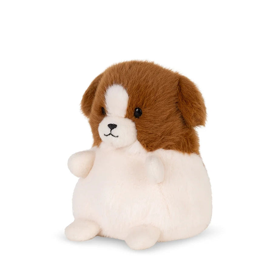 Beige Joe the Cocker Spaniel ECO plush toy by Bon Ton Toys, 12cm soft plush dog with detailed features