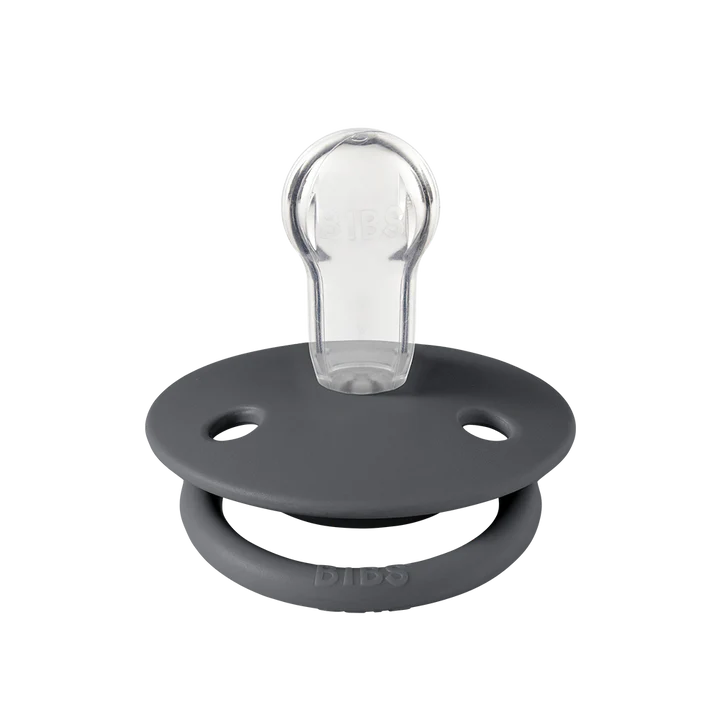 BIBS De Lux Pacifiers / Dummies - Iron