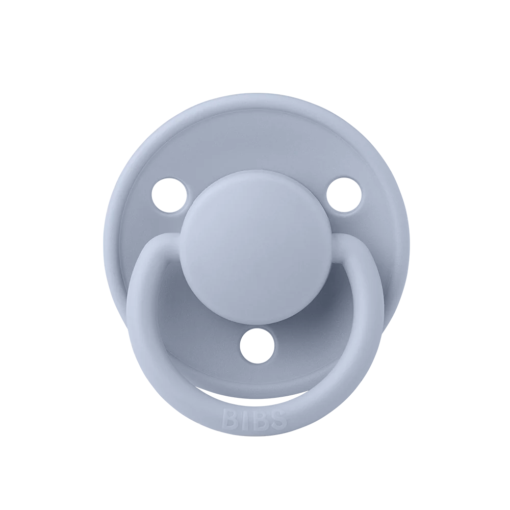 BIBS De Lux Pacifiers / Dummies - Dusty Blue