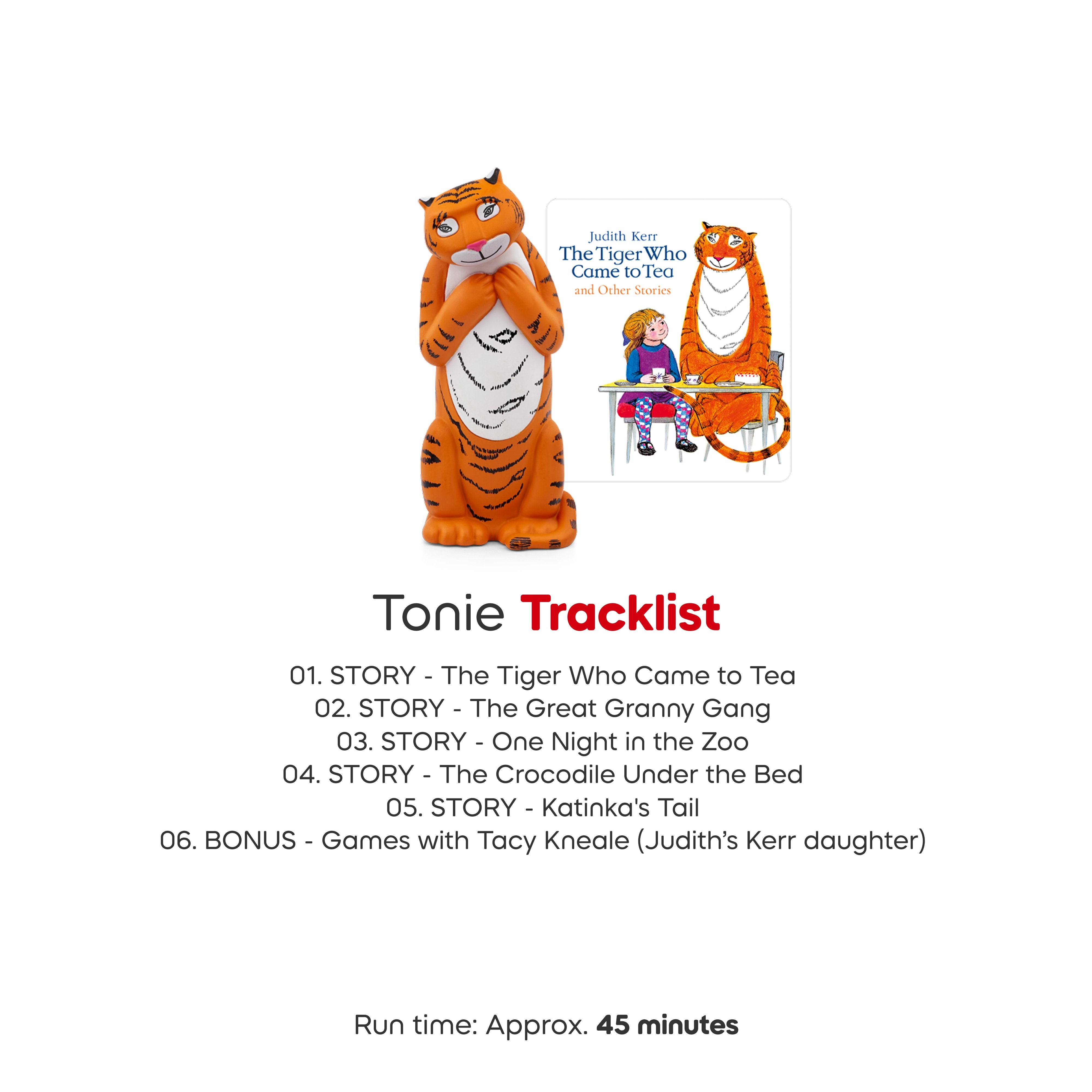 The Tiger Who Came to Tea Tonie
