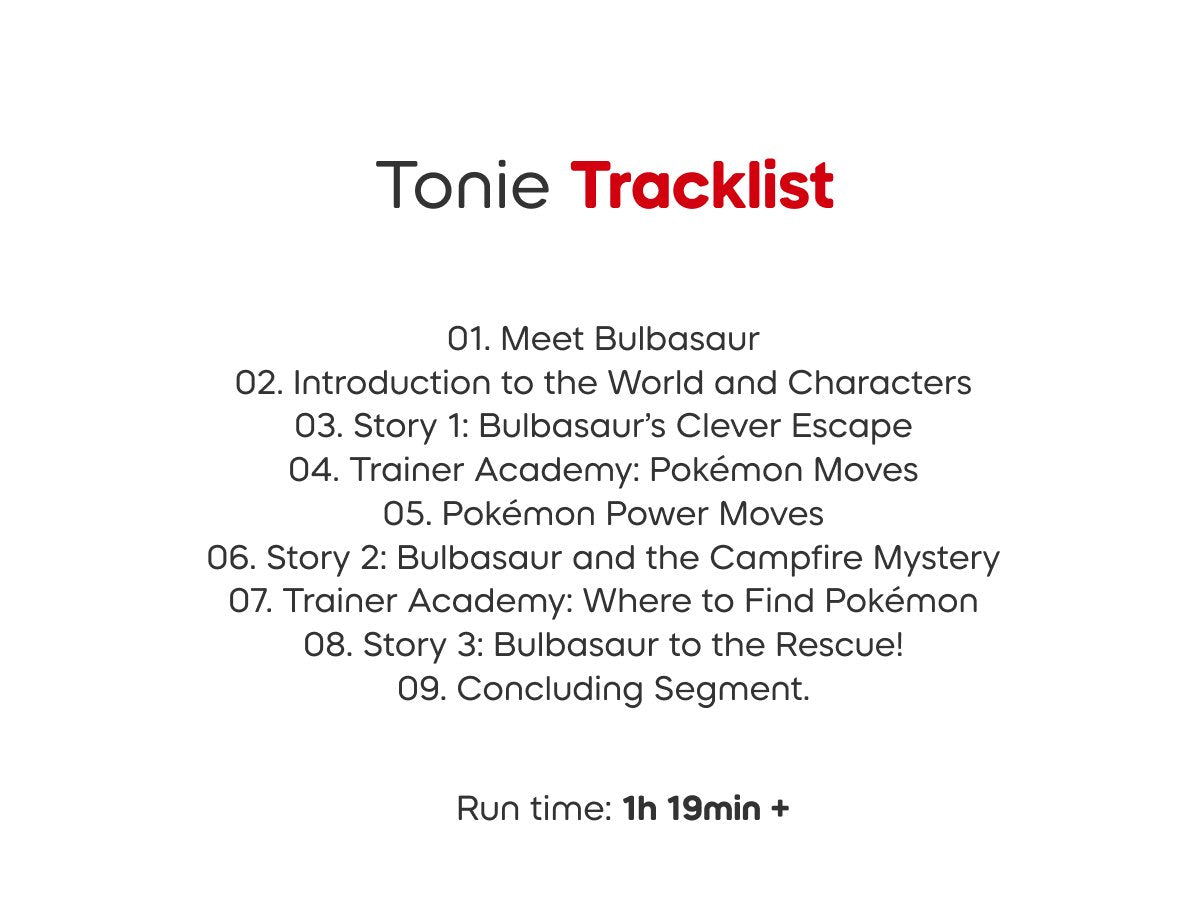 Bulbasaur Tonie