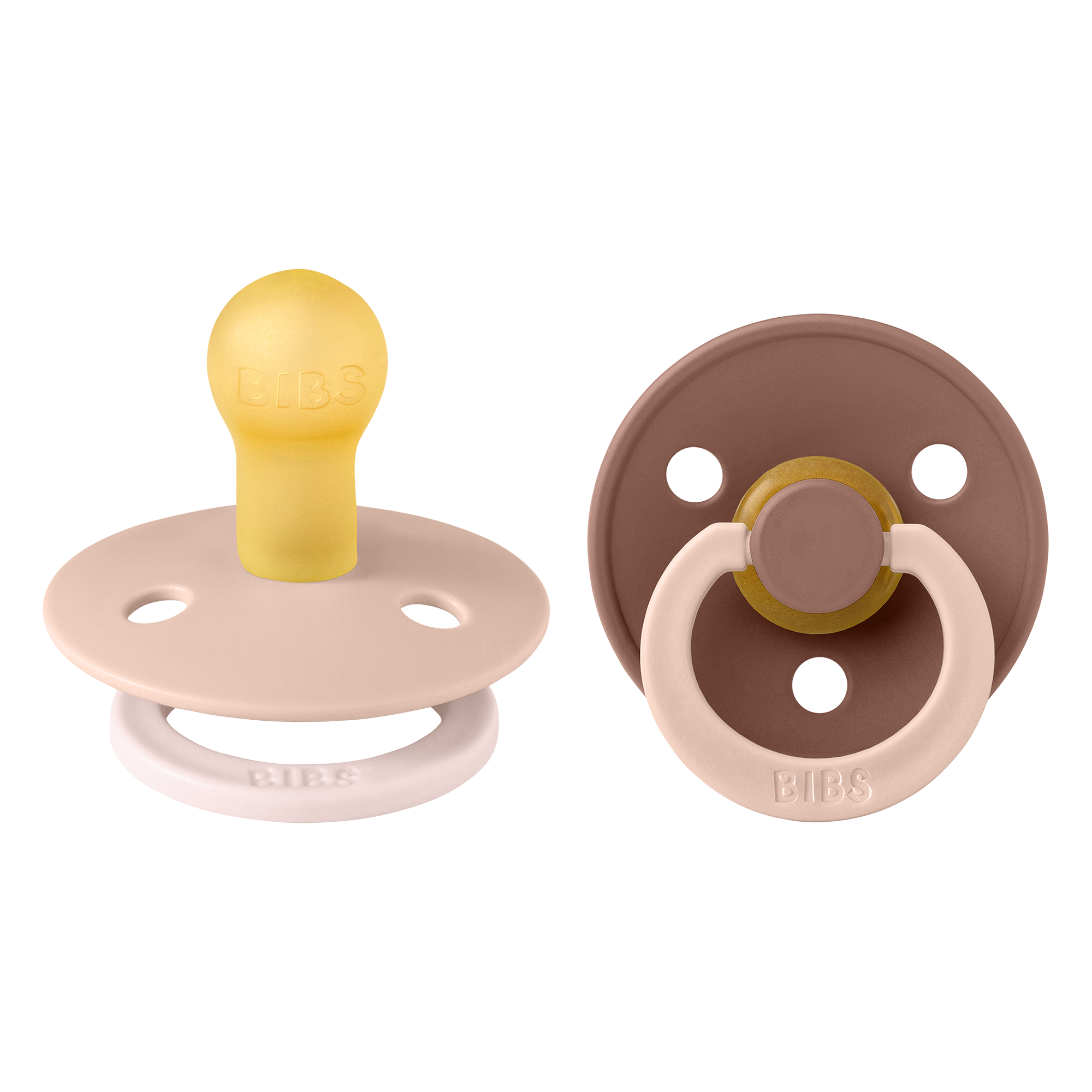 BIBS Studio Fusion 2 Pack - Blush Woodchuck Mix - Bubbadue
