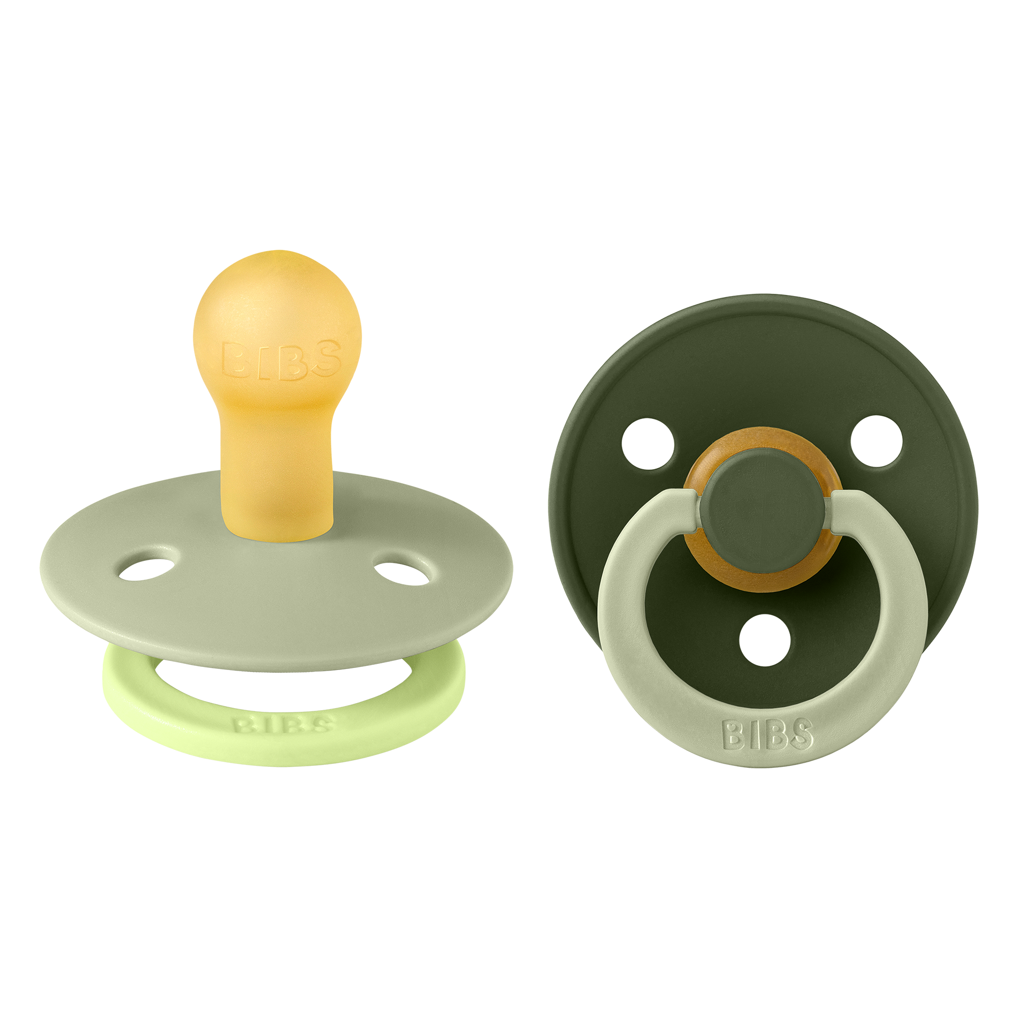 BIBS Studio Fusion 2 Pack - Sage Hunter Green Mix - Bubbadue