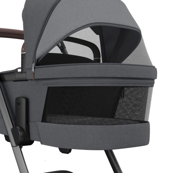 Fame Travel System: Fame Stroller + Pebble 360 Pro Car Seat + Fame Carrycot - Twillic Graphite