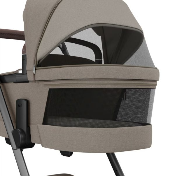 Fame Travel System: Fame Stroller + Pebble 360 Pro Car Seat + Fame Carrycot - Twillic Truffle