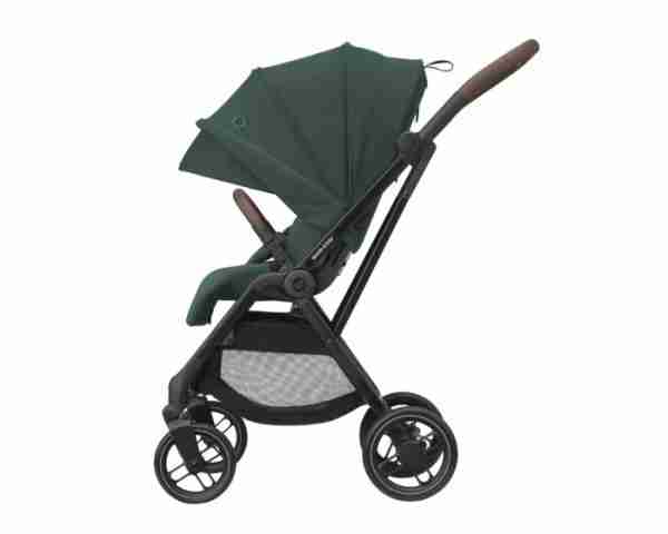 Leona² Travel System: Leona² Stroller + Pebble 360 Pro Car Seat + FamilyFix 360 Pro Slide Base - Twillic Green - Bubbadue