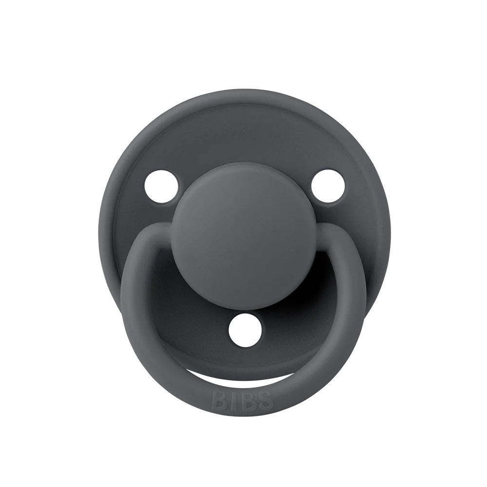 BIBS De Lux Pacifiers / Dummies - Iron