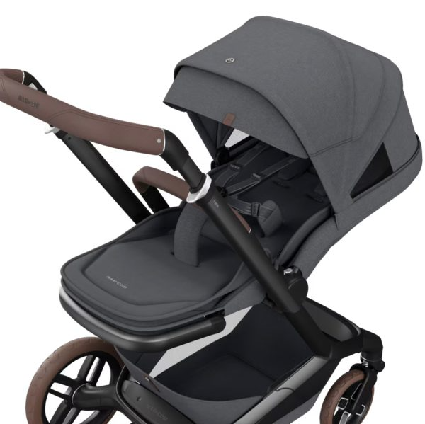 Fame Travel System: Fame Stroller + Pebble 360 Pro Car Seat + Fame Carrycot - Twillic Graphite