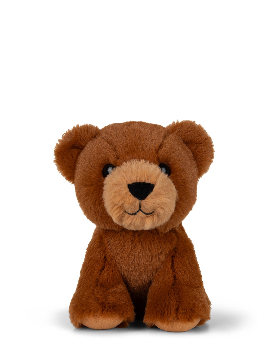 WWF ECO Sitting Brown Bear Plush (16cm)