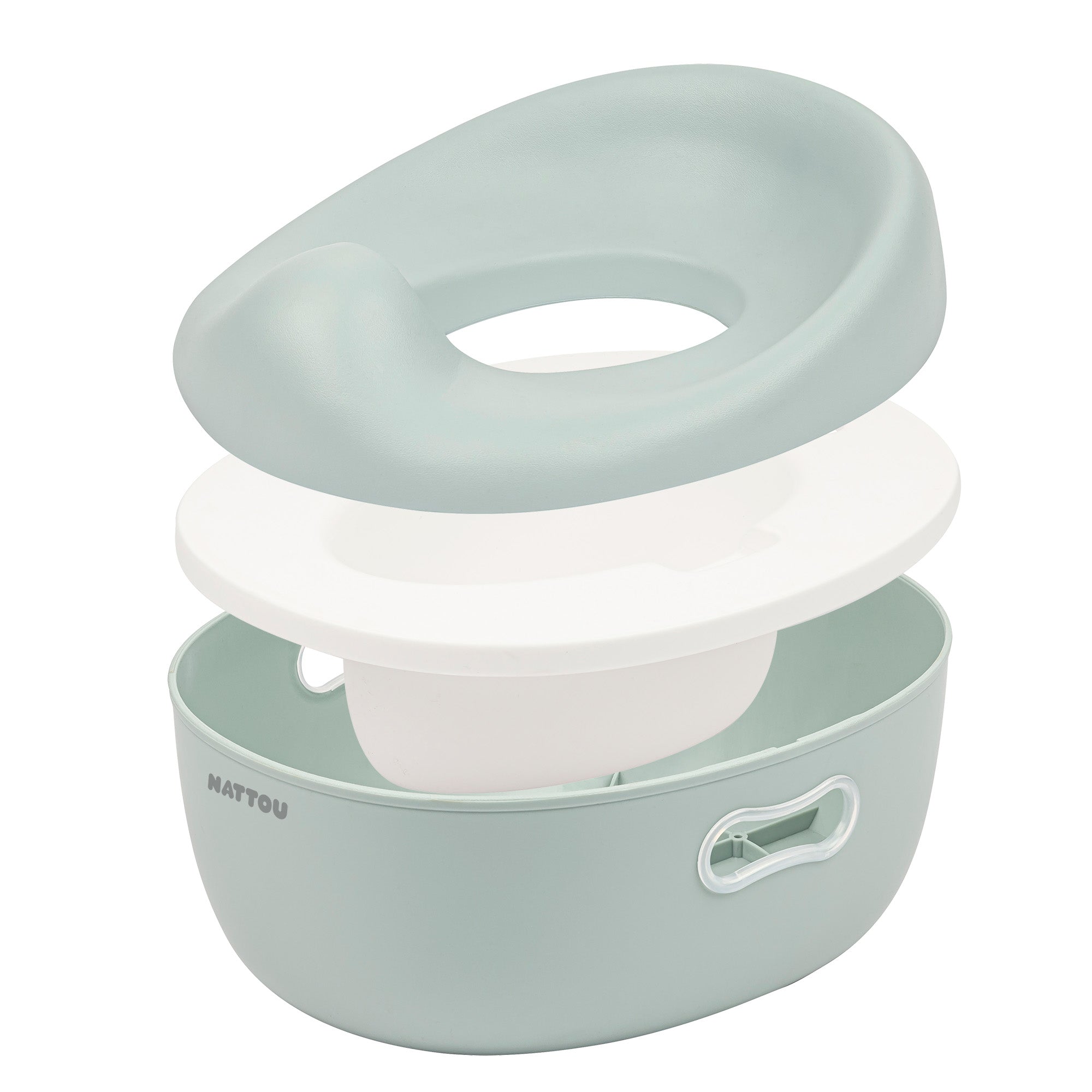 Nattou 3-in-1 Potty - Sage Green