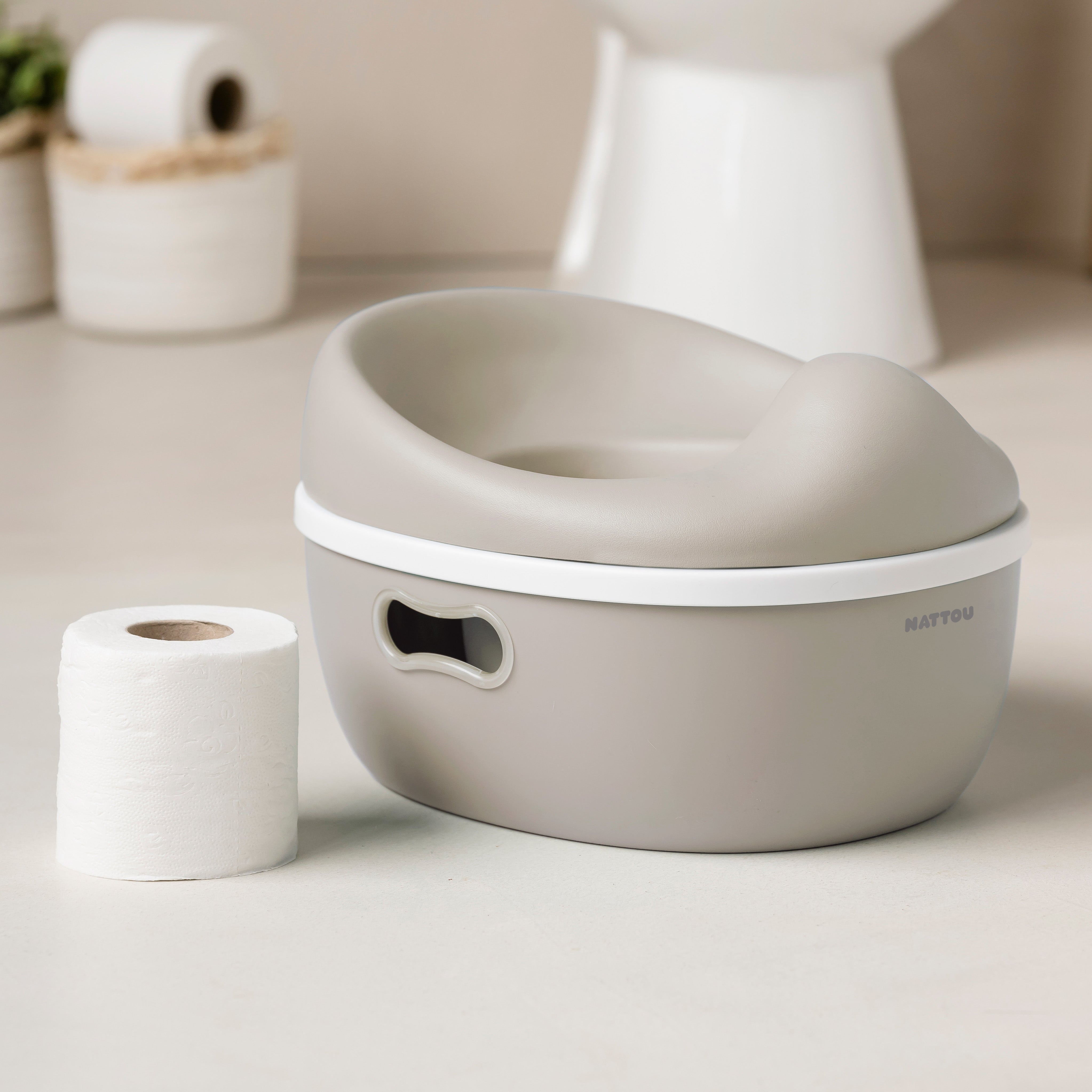 Nattou 3-in-1 Potty - Beige