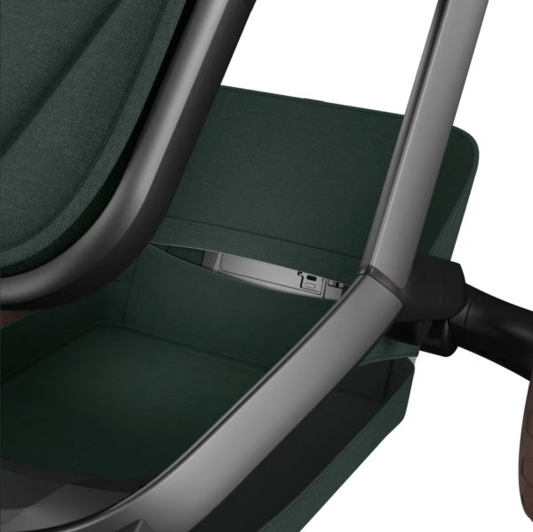 Fame Travel System: Fame Stroller + Pebble 360 Pro Car Seat + Fame Carrycot - Twillic Green - Bubbadue