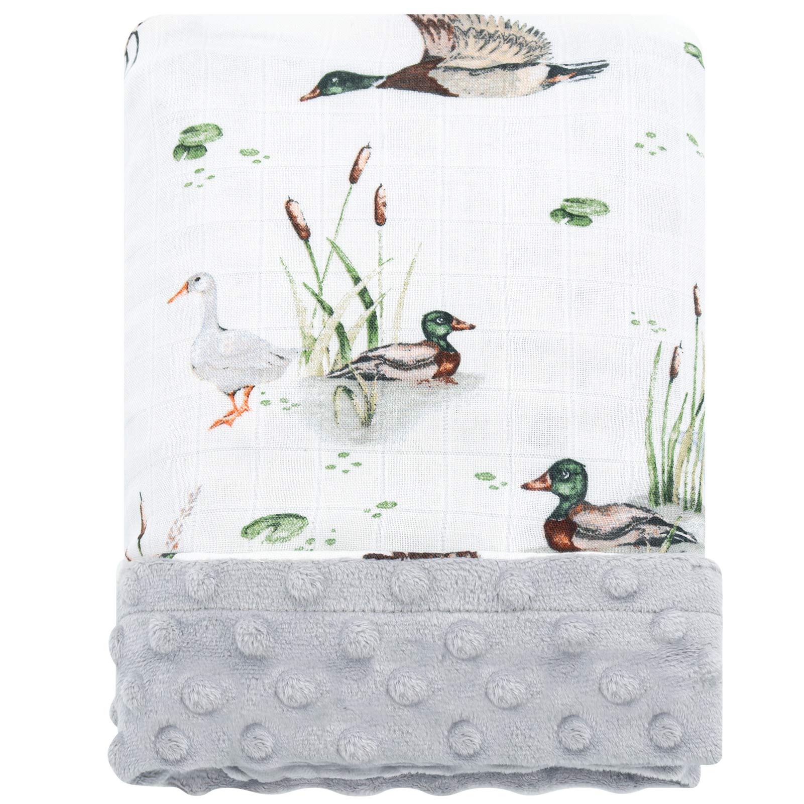 Ducky Days - Baby Muslin Minky