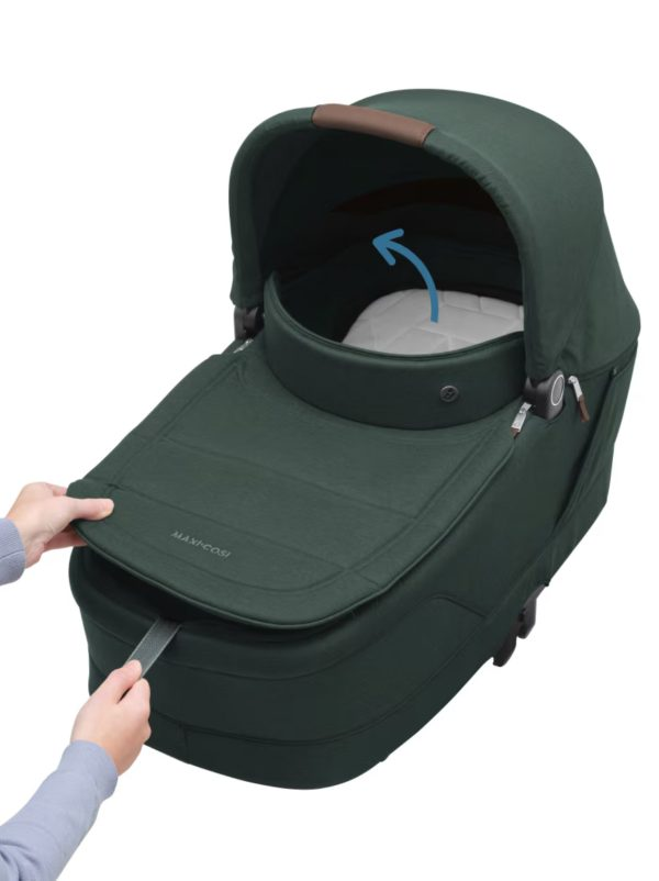 Maxi Cosi Sense Carrycot - Twillic Green