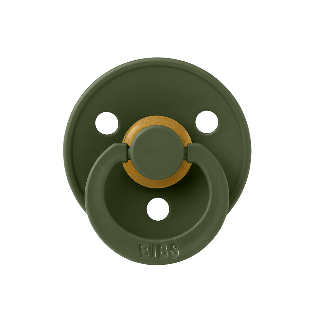 BIBS Colour Pacifiers / Dummies - Hunter Green