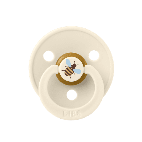 BIBS Studio Bumblebee Pacifiers / Dummies - Ivory