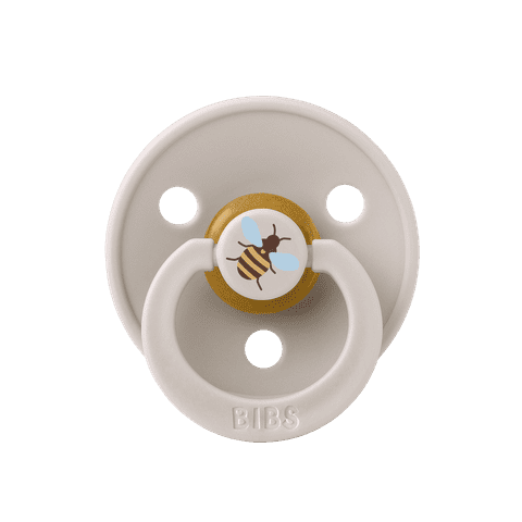 BIBS Studio Bumblebee Pacifiers / Dummies - Mushroom