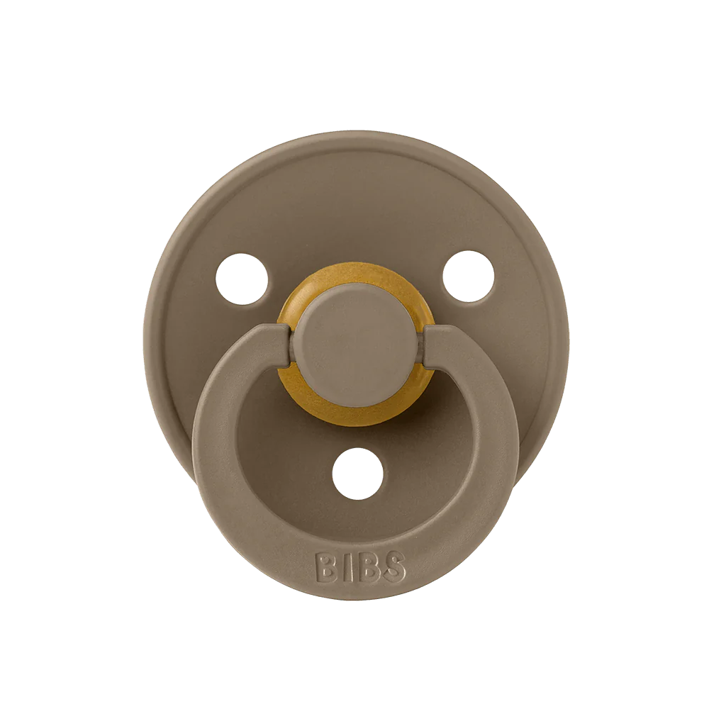 BIBS Colour Pacifiers / Dummies - Dark Oak