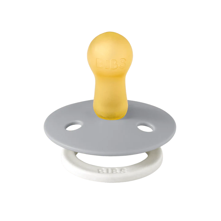BIBS Colour Night Glow Pacifiers / Dummies - Cloud - Bubbadue