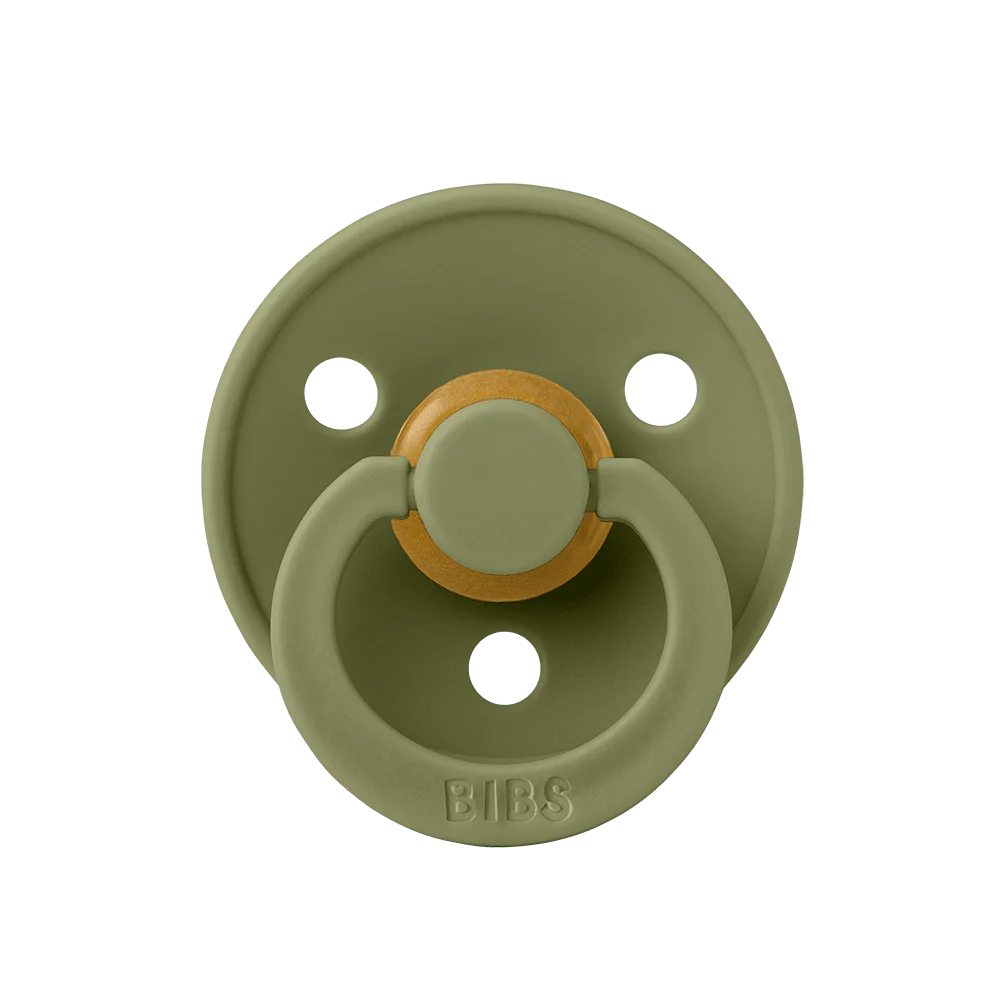 BIBS Colour Pacifiers / Dummies - Olive